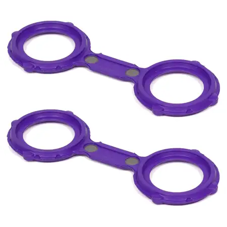 2x ORIGINAL Mercedes-Benz Formdichtung &Ouml;lk&uuml;hler W203 W211 W212 OM642 OM629 6421880580