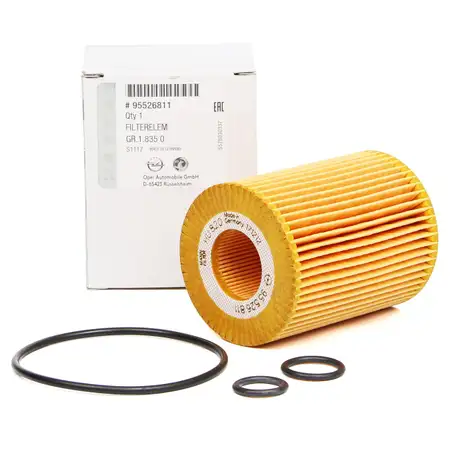 ORIGINAL GM Opel &Ouml;lfilter Astra G H Combo Corsa C Meriva 1.7CDTI 95526811
