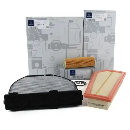 ORIGINAL Mercedes-Benz Inspektionskit Filterpaket Filterset W204 W212 180-250CGI