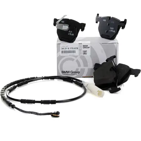 ORIGINAL BMW Bremsbel&auml;ge + Sensor 3er E90 E91 E92 E93 325-335i 325-335d ab 03.2010 hinten