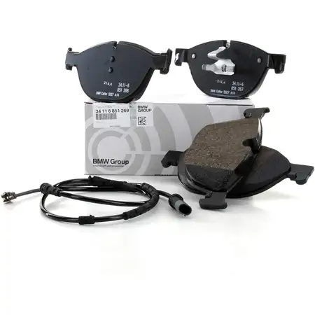 ORIGINAL BMW Bremsbel&auml;ge Bremskl&ouml;tze + Wako F10 F11 F07 F12 F13 F06 F01-04 vorne