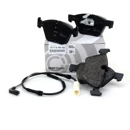 ORIGINAL BMW Bremsbel&auml;ge Bremsbelagsatz + Wako E90 E93 E92 E91 bis 02.2010 vorne