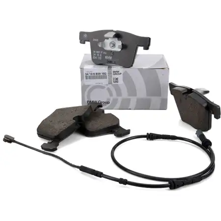 ORIGINAL BMW Bremsbel&auml;ge Bremsbelagsatz Bremskl&ouml;tze + Wako X3 F25 X4 F26 vorne