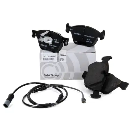 ORIGINAL BMW Bremsbel&auml;ge + Wako 5er F10 F18 F11 520-523i 518-525d vorne