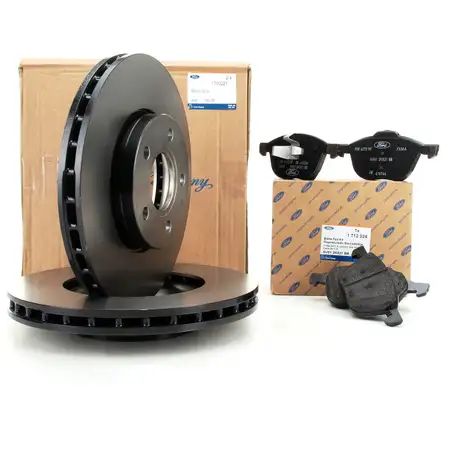 ORIGINAL Ford Bremsscheiben + Bremsbel&auml;ge Focus 3 MK3 Grand / C-Max 2 MK2 ab 06.2015 vorne