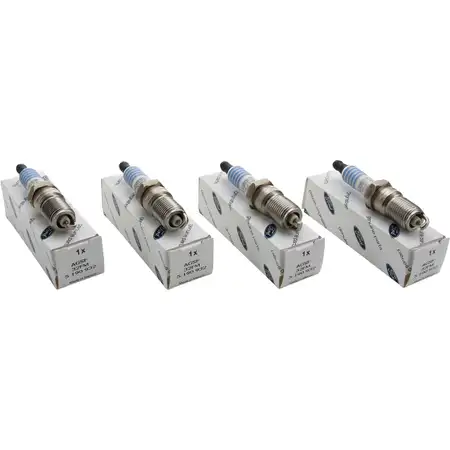 4x ORIGINAL Ford Z&uuml;ndkerze Fiesta 5 ST150 Focus 1 2 Mondeo 3 1.8 2.0 5190932