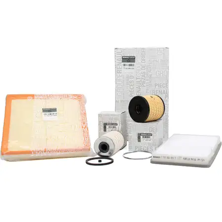 ORIGINAL Renault inspection kit Trafic 2 2.5 dCi 135 hp with PURFLUX system