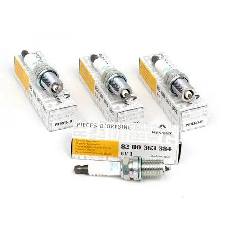 4x ORIGINAL Renault Z&uuml;ndkerze Laguna 2 3 Megane 2 3 Scenic 2 2.0 16V 8200363384