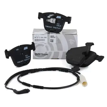 ORIGINAL BMW Bremsbel&auml;ge + Warnkontaktsensor 3er E90 E92 E93 M3 / GTS bis 02.2010 hinten