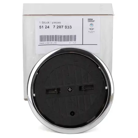 ORIGINAL BMW Emblembet&auml;tigung Heckklappe Heckklappengriff 1er E81 E87 51247207933