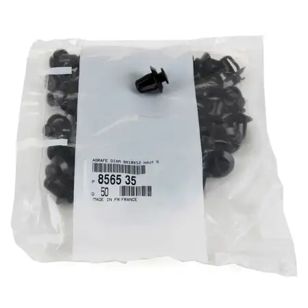 50x ORIGINAL PSA clips Fastening clips Fastening protective strip 8565.35