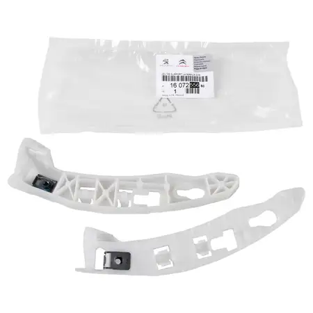 ORIGINAL Peugeot bumper bracket set REAR 1607255680 for 208