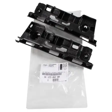 ORIGINAL PSA Peugeot Halter Sto&szlig;stange Satz 108 vorne 1612385280