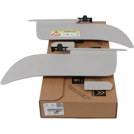 ORIGINAL Citroen sun visor sun protection set left + right C3 2 1613251480