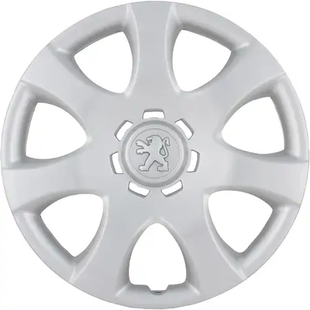 1x ORIGINAL Peugeot hubcap wheel cover silver 14 inches 107 5416.R3
