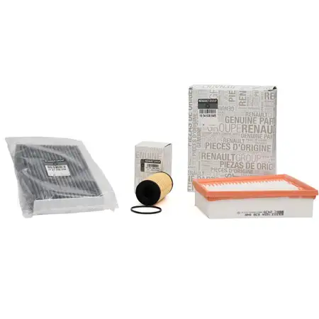 ORIGINAL Renault inspection kit filter package MEGANE III 2.0dCi 150/160/163 hp