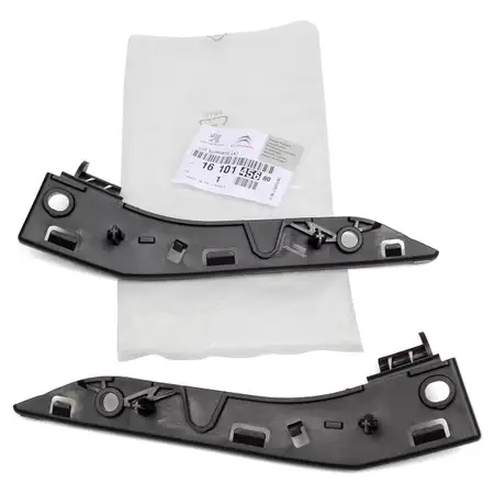 ORIGINAL Peugeot bumper bracket set FRONT 1610145680 for 2008