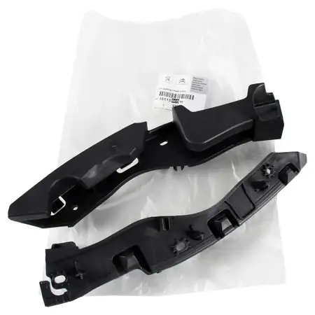 ORIGINAL Citroen bumper bracket set C4 CACTUS front 1611380580