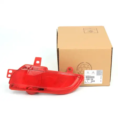 ORIGINAL Peugeot Nebelschlussleuchte Nebelr&uuml;cklicht 206+ RECHTS 6351.HA
