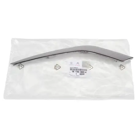 ORIGINAL Peugeot trim strip protective strip bumper 208 front right 1613503380