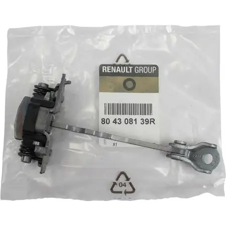 ORIGINAL Renault T&uuml;rfeststeller T&uuml;rfangband Grand / Scenic 3 vorne 804308139R