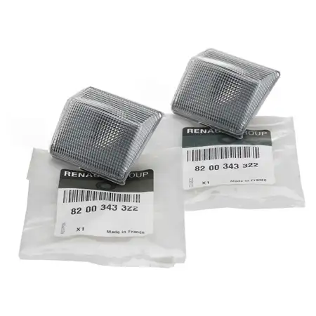 2x ORIGINAL Renault indicator light, side indicator, CLIO 3 / GRANDTOUR 8200343322