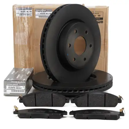 ORIGINAL Renault Bremsscheiben + Bremsbel&auml;ge Alaskan 2.3 dCi 4x4 163/190 PS vorne
