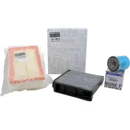 ORIGINAL Renault inspection kit filter package filter set CLIO III 2.0 16V 139 hp