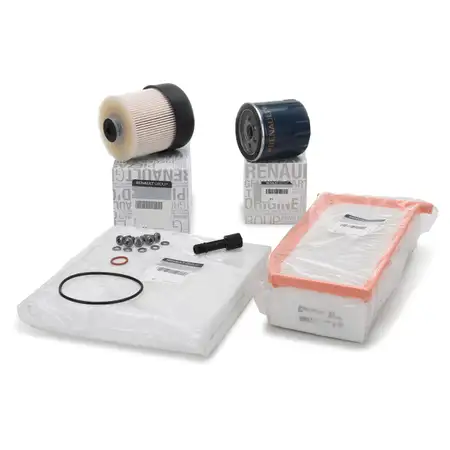ORIGINAL Renault Inspection Kit CAPTUR CLIO 4 + DACIA LOGAN 2 SANDERO 2 1.5dCi