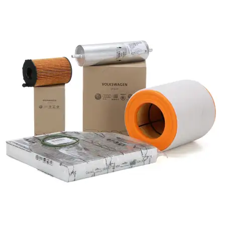 ORIGINAL Audi Inspektionskit Filterpaket Filterset A6 A7 4G C7 3.0 TDI 204-313PS