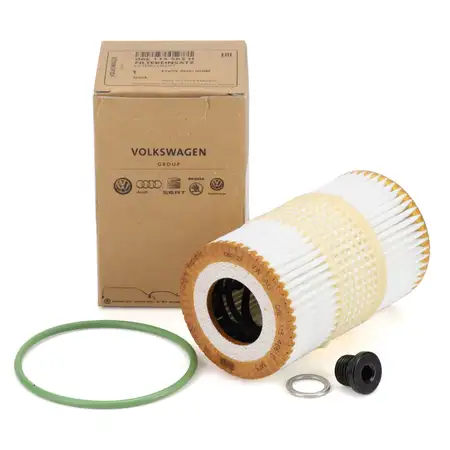 ORIGINAL AUDI &Ouml;lfilter + Schraube A4 S4 (B8) A5 S5 (8T 8F) 3.0 TFSI 06E115562H
