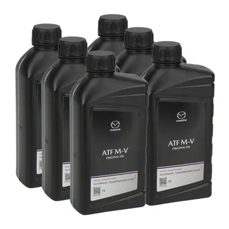6L 6 Liter ORIGINAL Mazda Automatikgetriebe&ouml;l Getriebe&ouml;l ATF M-V 214208