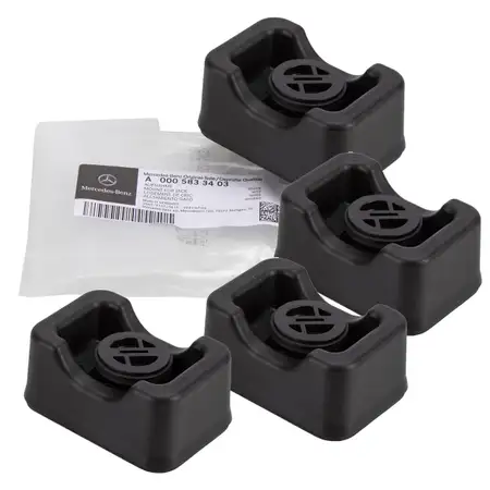 4x ORIGINAL Mercedes-Benz Aufnahme Wagenheber W177 W247 C/X118 H/X247 0005833403
