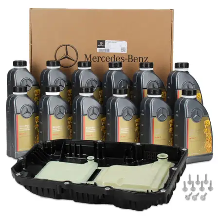ORIGINAL Mercedes-Benz Automatikgetriebe&ouml;lwanne 9-Gang + 12L Getriebe&ouml;l MB236.17