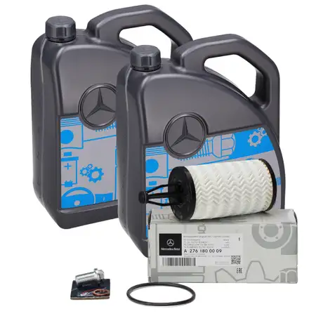 10L ORIGINAL Mercedes-Benz StarPartsMotor&ouml;l &Ouml;L 5W40 MB 229.5 + &Ouml;lfilter M276 2761800009