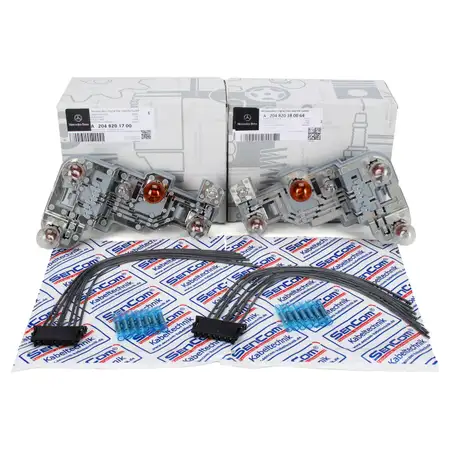 2x ORIGINAL Mercedes lamp holder rear light + cable C-Class T-Model S204 until 2011