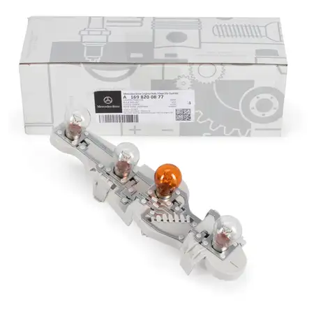 ORIGINAL Mercedes-Benz Lampentr&auml;ger + Gl&uuml;hlampen W169 ab 09.2007 hinten rechts 1698200877