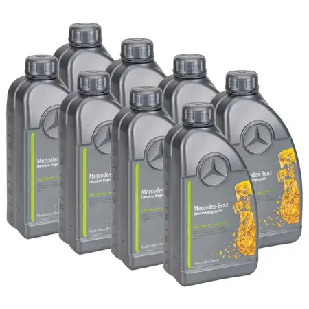8L 8 liters ORIGINAL Mercedes-Benz engine oil Oil 0W-20 MB 229.71 000989870611