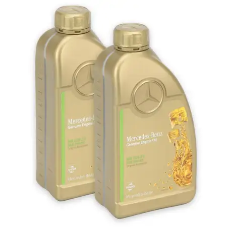2L 2 Liter ORIGINAL Mercedes-Benz Motor&ouml;l &Ouml;l 0W-20 MB 229.71 000989171111