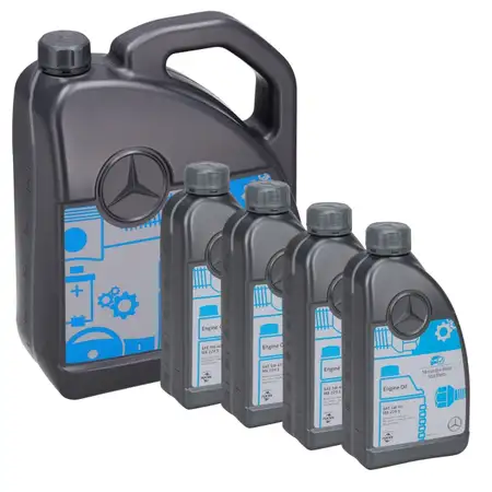 9L 9 liters ORIGINAL Mercedes-Benz StarParts engine oil 5W-40 MB 229.5 0009896810