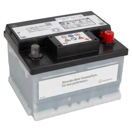 ORIGINAL Mercedes Autobatterie Starterbatterie 12V 35Ah 480/520A 2305410001