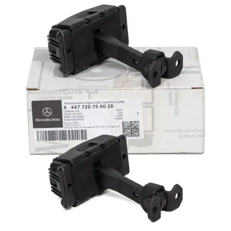 2x ORIGINAL Mercedes T&uuml;rfeststeller V-Klasse Viano Vito / Mixto W639 W447 vorne 4477207500