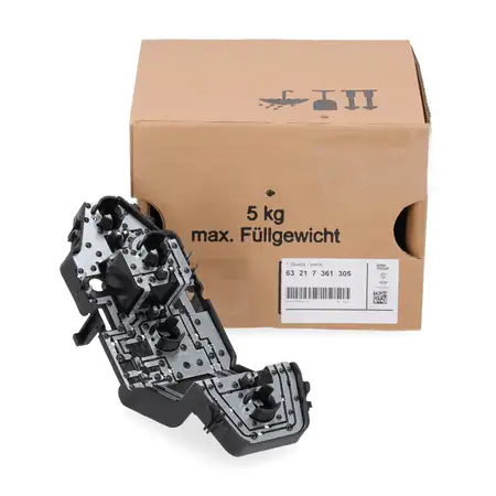 ORIGINAL Mini Lampentr&auml;ger Heckleuchte ohne Gl&uuml;hlampen F55 F56 F57 hinten 63217361305