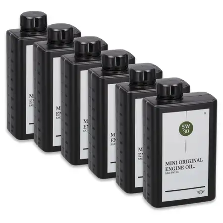 6L 6 liters ORIGINAL MINI engine oil OIL 5W-30 5W30 LL-04 Longlife-04 83215B5BFA5