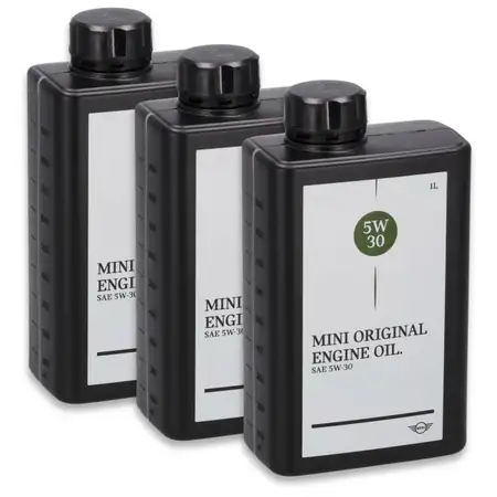 3L 3 liters ORIGINAL MINI engine oil OIL 5W-30 5W30 LL-04 Longlife-04 83215B5BFA5