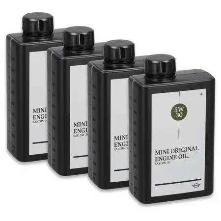 4L 4 liters ORIGINAL MINI engine oil OIL 5W-30 5W30 LL-04 Longlife-04 83215B5BFA5