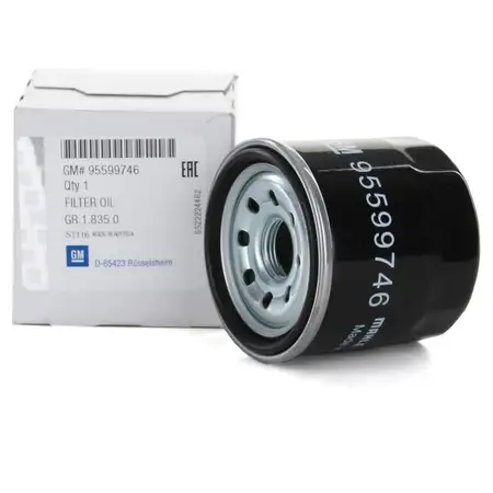 ORIGINAL GM Opel &Ouml;lfilter Motor&ouml;lfilter AGILA B 1.0 1.2 65-94 PS 95599746