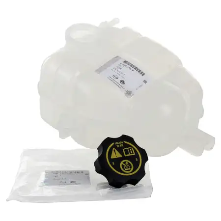 ORIGINAL Opel expansion tank Coolant reservoir + cap Meriva B