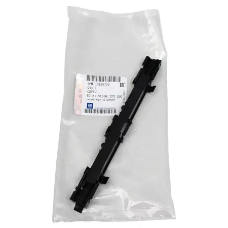 ORIGINAL GM OPEL Abdeckung Dachtr&auml;ger SCHWARZ hinten Astra H Zafira B 13125723