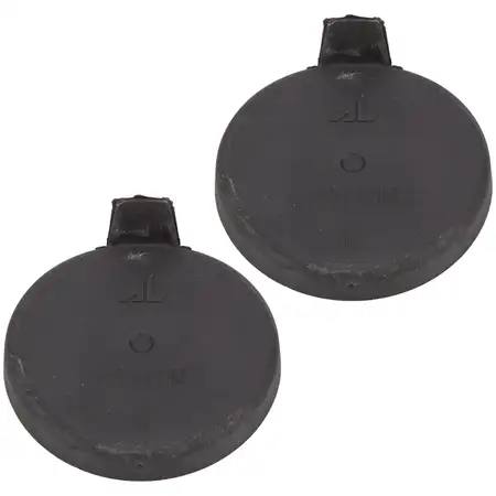 2x ORIGINAL Fiat cover cap for headlight 75mm 500 500C 500L 77364608